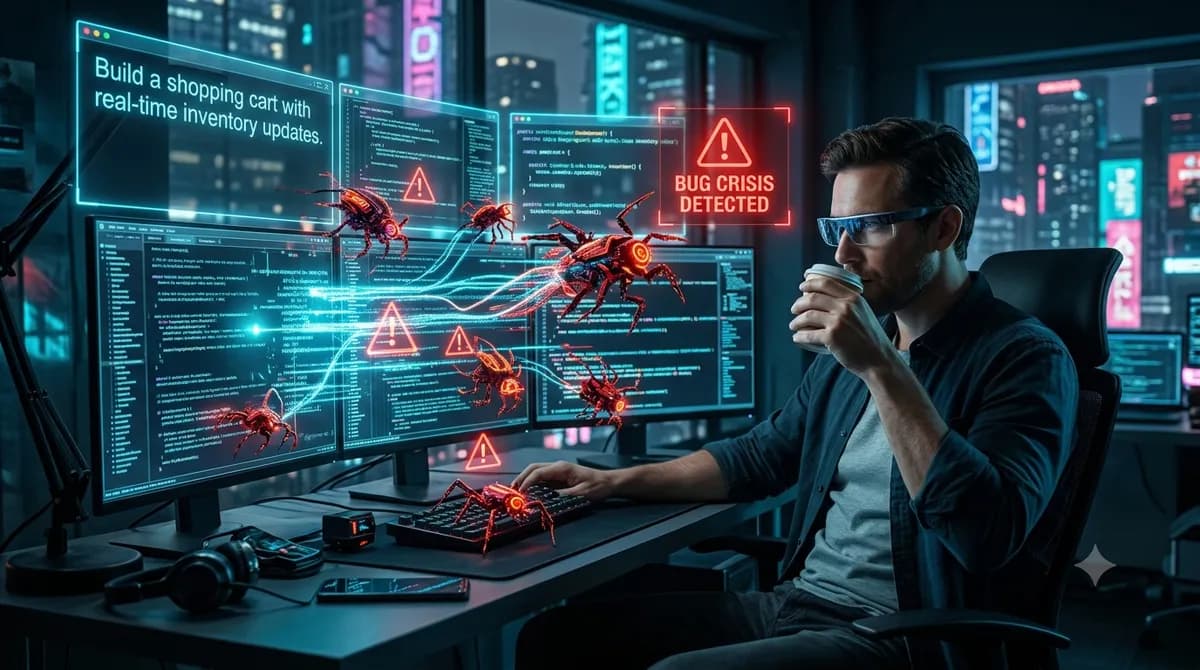 Ilustrasi Apa Itu Vibe Coding? Kelebihan & Kelemahan AI bagi Developer